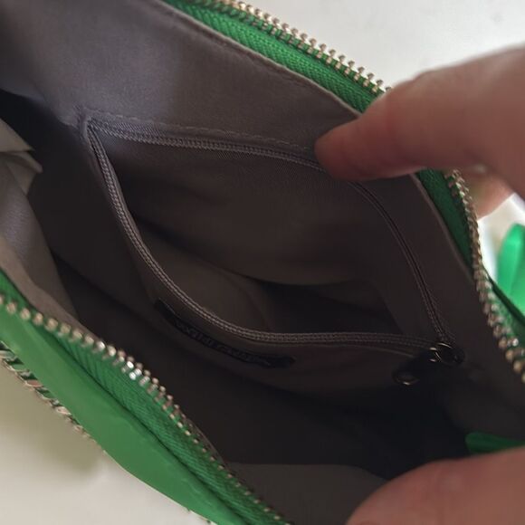 Wild fable cross body clutch purse.  Satin Green. Adjustable strap. Like new. - Picture 6 of 7